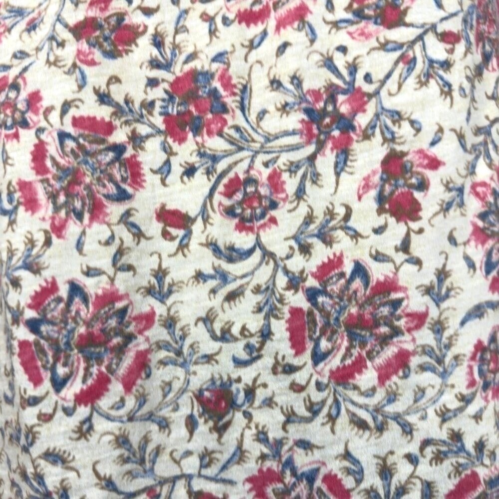 Lauren Ralph Lauren Embroidered Peasant Blouse Women's XL Boho Romantic Top - Picture 5 of 8
